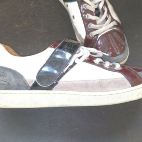 Dsquared Leather,Suede Fashion Sneakers Runners Shoes EU Size 44 Men U.S. 10 - Picture 7 of 7